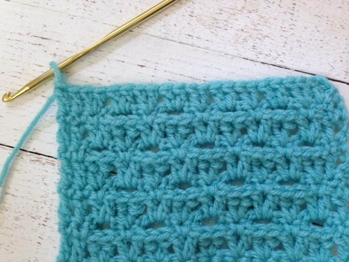 How to Crochet the Raised V-Stitch Photo Tutorial