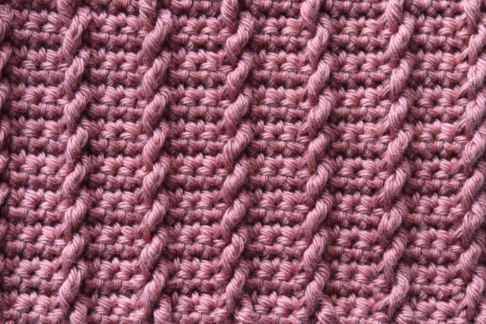 How to Crochet the Twist Stitch Photo Tutorial