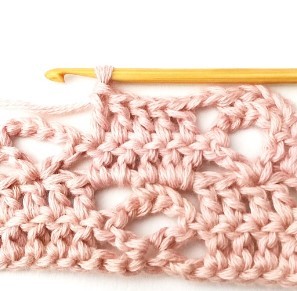 The Diagonal Diamond and Square Crochet Stitch Photo Tutorial