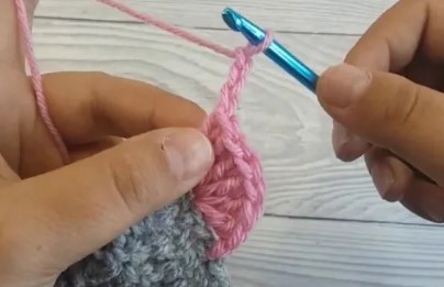 Crochet Leaf Stitch Border Photo Tutorial