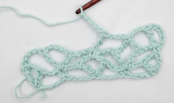 Lace Star Flower Crochet Stitch Photo Tutorial