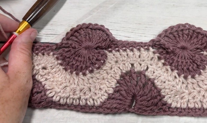 How to Crochet the Circle Stitch Photo Tutorial