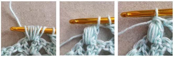 How to Crochet the Flower Stitch Photo Tutorial