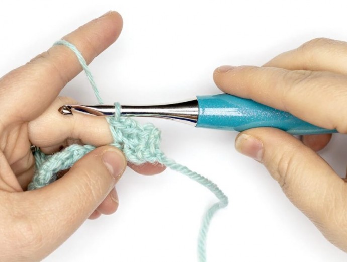 Picot Single Crochet & Granule Stitch Photo Tutorial