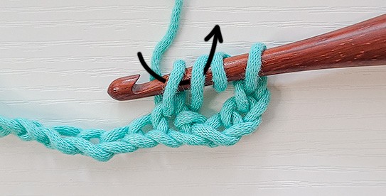 Treble Cross Crochet Stitch Photo Tutorial